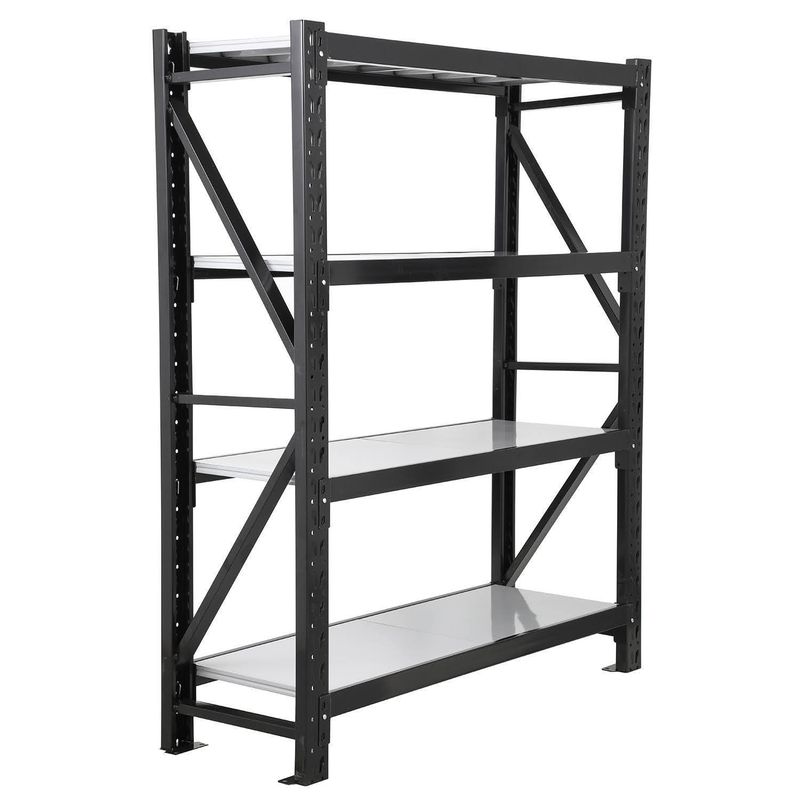 AUTORODEC - Estante Auto-P  4 Nivel(es) 150x180x50 cm Negro