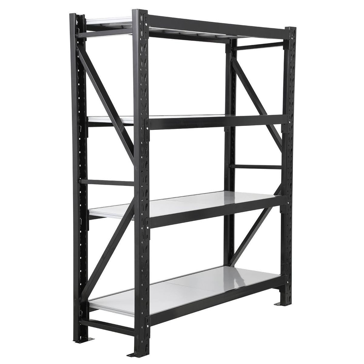 AUTORODEC - Estante Auto-P 4 Nivel(es) 150x180x50 cm Negro