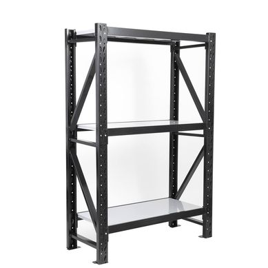 Estante Auto-P 3 Nivel(es) 120x180x50 cm Negro