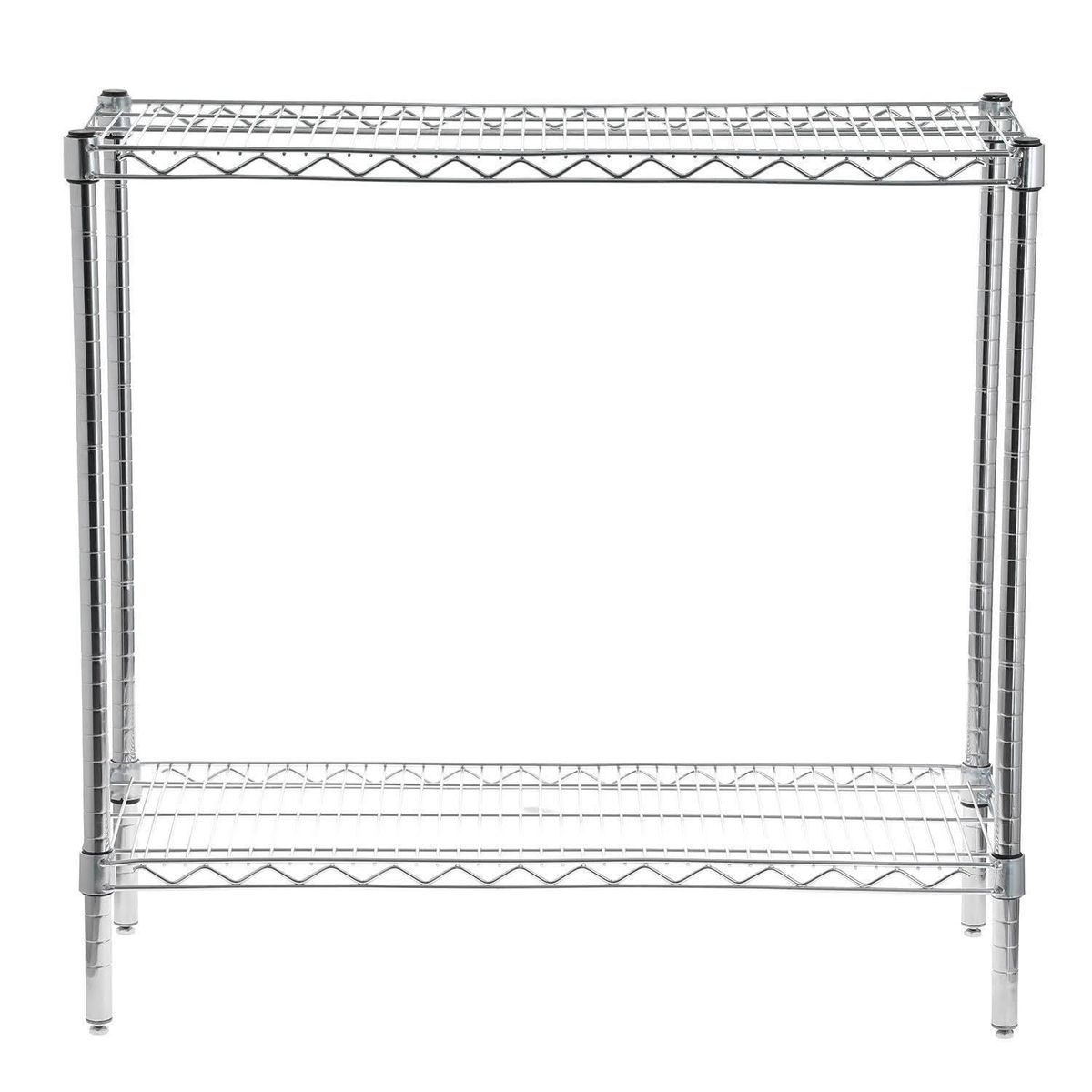 OLYMPIC - Estante  2 Nivel(es) 91x84x36 cm Cromado