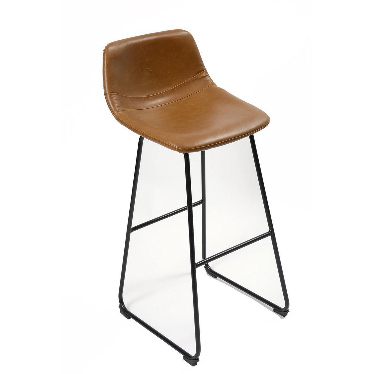 DE PIES A CABEZA - Taburete Amalfi Caramel 103x47x61 cm