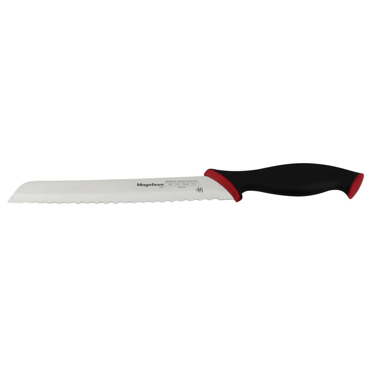MAGEFESA - Cuchillo Pan Magefesa Inoxidable 20 cm Corte Preciso