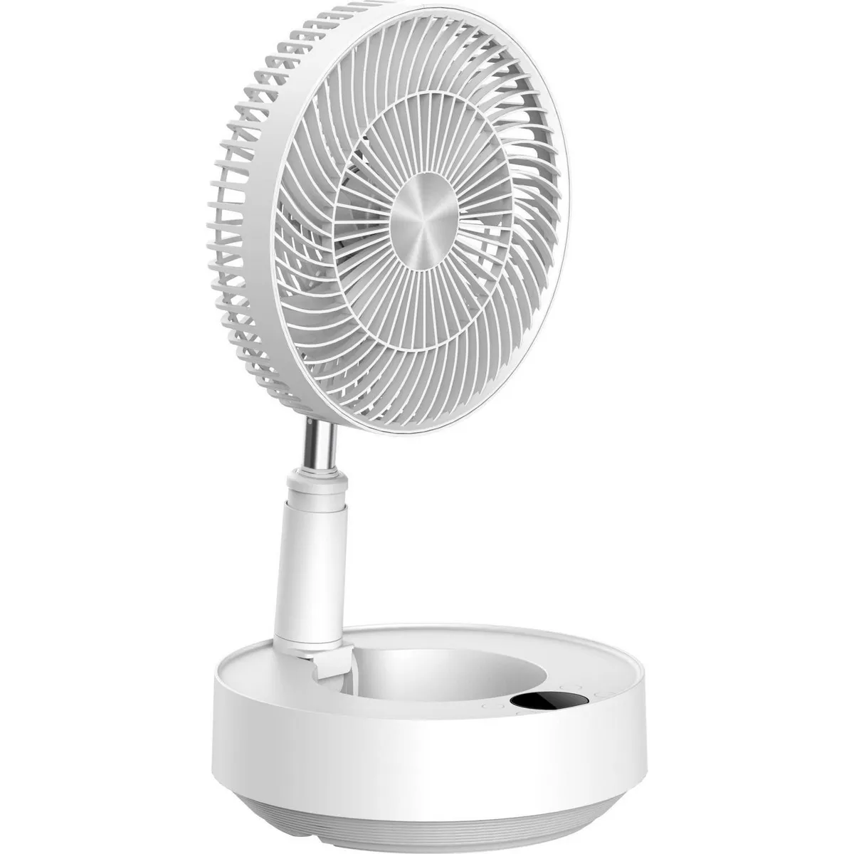 GENERICO - Ventilador recargable blanco 10W