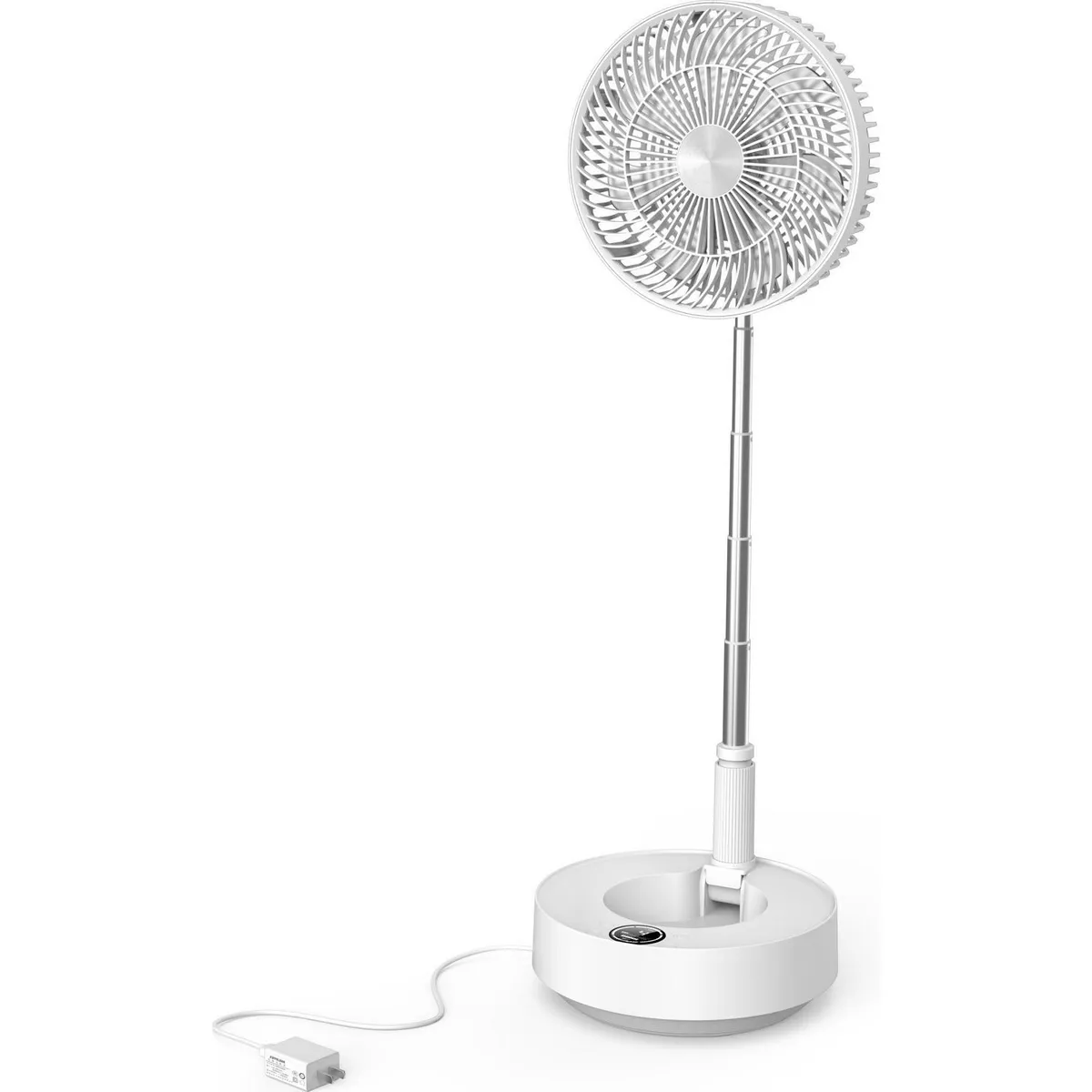 GENERICO - Ventilador recargable blanco 10W