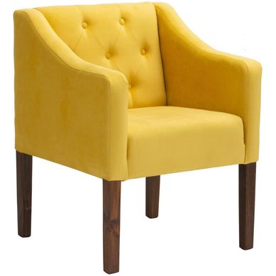Sitial Amarillo 82x62x64 cm Napoles