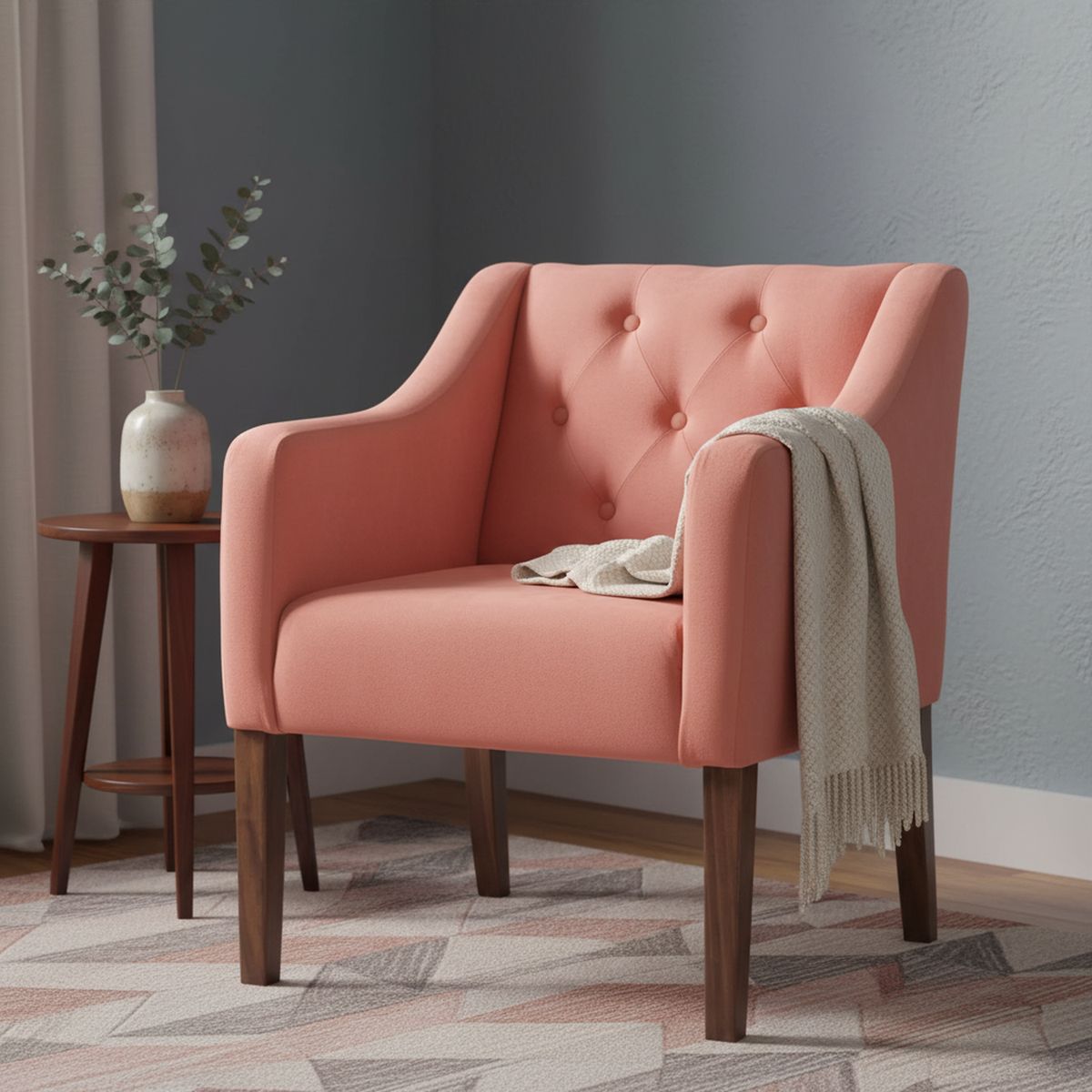 NUEVALINEA - Sitial Napoles Terra 92x71x76 cm