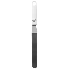ILKO - Espátula repostería angulo 39 cm negra acero inoxidable