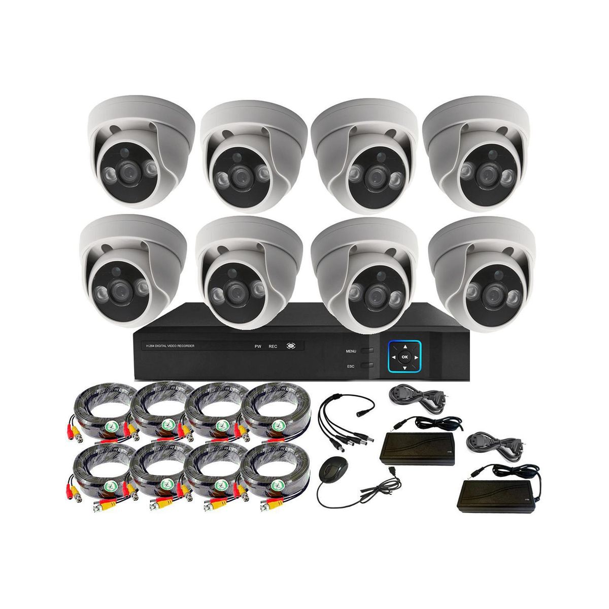 KIT 8 cámaras de seguridad interior + Xvr 8Ch HD 1, marca VIPA - Foto Principal