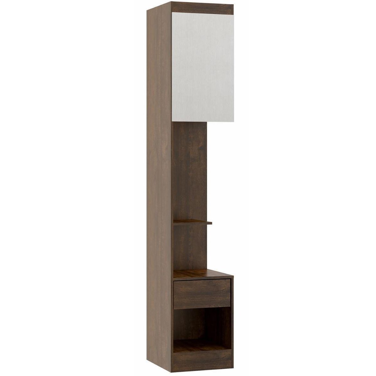 HOGA - Estante Selene MDP 3 Nivel(es) 40x218x47 cm Café