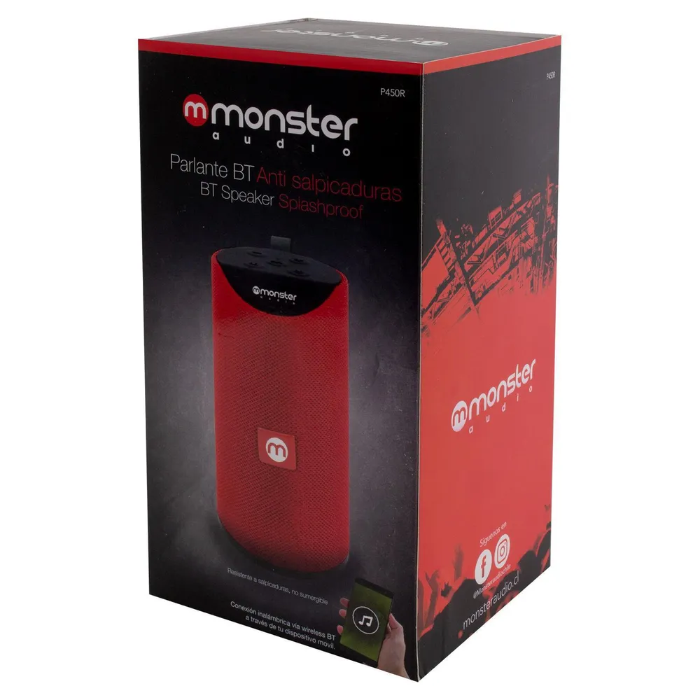 Monster Audio PRXP450 Rojo, foto 2