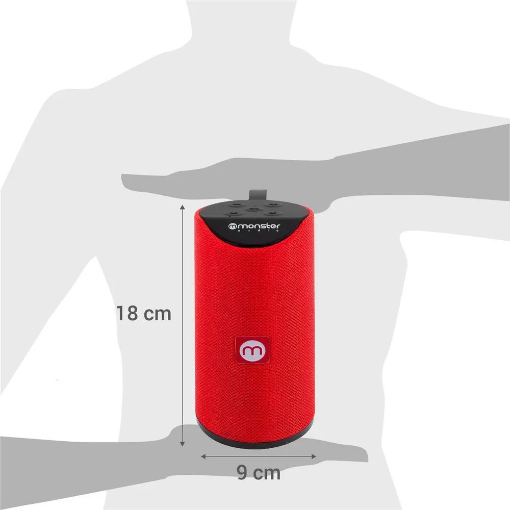 Monster Audio PRXP450 Rojo, foto 6