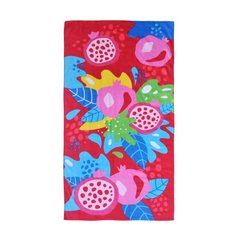 MASHINI - Toalla Playa Granada 300 gr Algodón 70x150 cm Multicolor