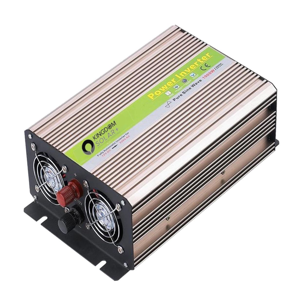 Inversor De Voltaje De Onda Pura 1000W, marca KINGDOM SOLAR - Foto 2
