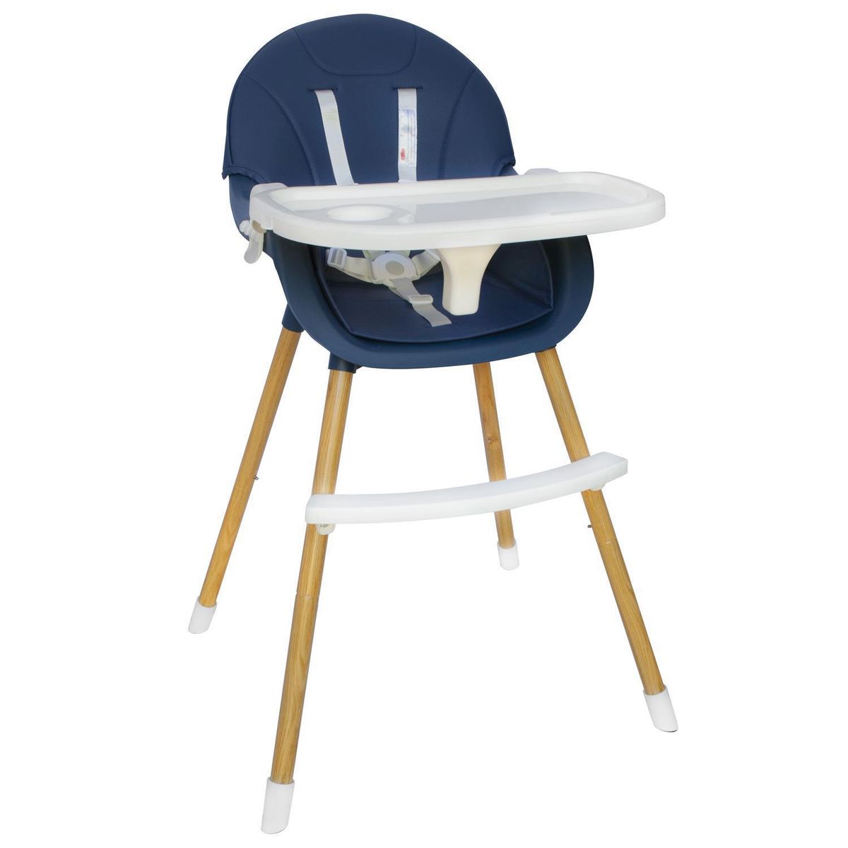 KIDSCOOL - Silla de comer niza azul