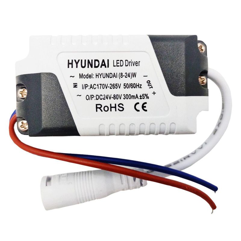 HYUNDAI - Pack 3 Driver adaptador paneles led 8-24 W