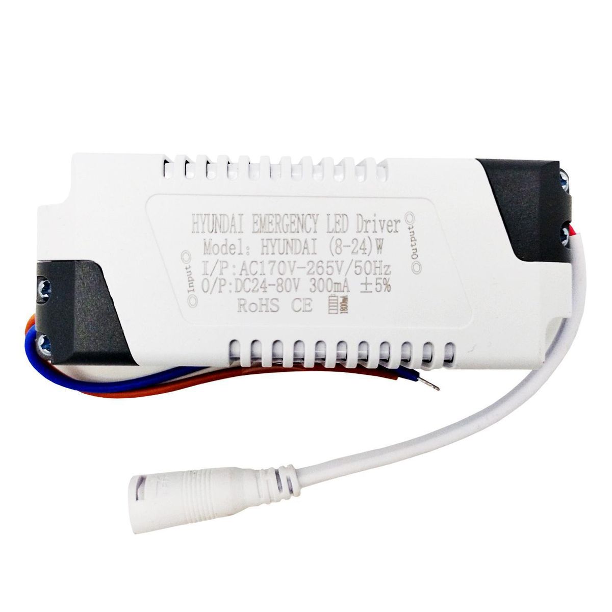 HYUNDAI - Pack 2 Driver led 8-24 W + kit emergencia