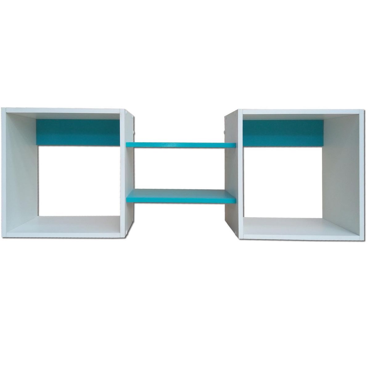 MUEBLES KIDS - Repisa Cubo Melamina 4 Nivel(es) 120x40x25 cm Calipso