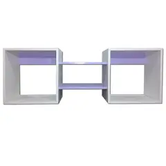 MUEBLES KIDS - Repisa Cubo Melamina 4 Nivel(es) 120x40x25 cm Lila