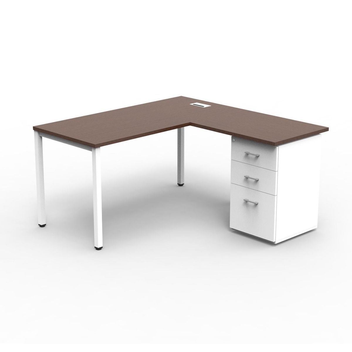 INDUMAC - Estación Pedestal Chocolate 150x75x150 cm