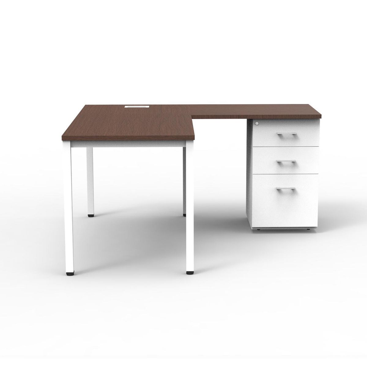 INDUMAC - Estación Pedestal Chocolate 150x75x150 cm