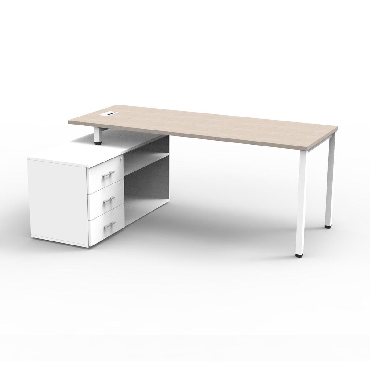 INDUMAC - Estación Izquierdo Blanco 120x75x180 cm