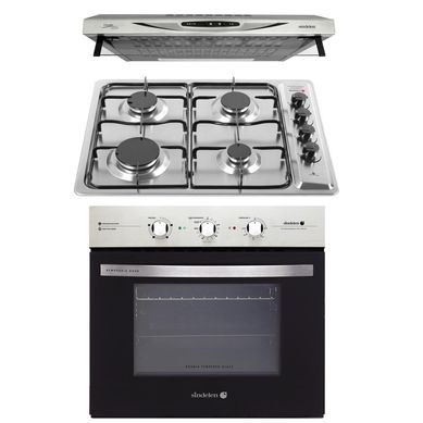 Kit horno empotrable HE7200+Encimera CEG-4600+Campana CA610