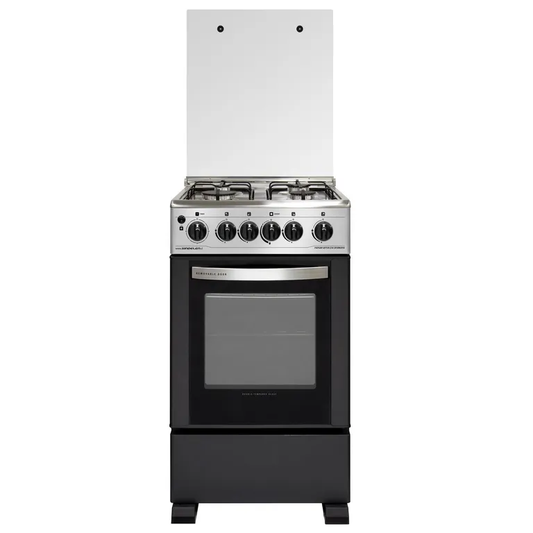 SINDELEN Cocina a Gas 4 Platos Negro CH-5490NI