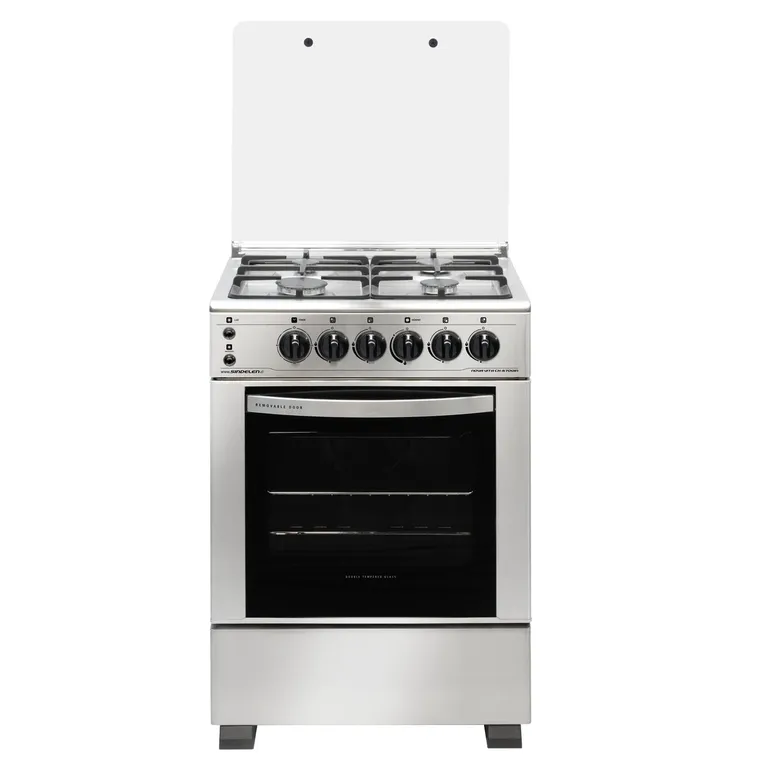SINDELEN Cocina a Gas 4 Platos Inox CH-6700IN