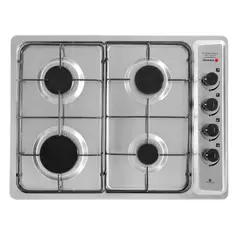SINDELEN - Encimera Gas 4 Platos Inox CEG-4600IN
