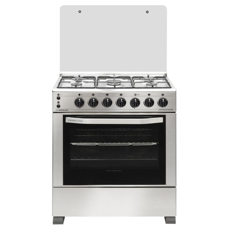 SINDELEN - Cocina a Gas 5 Platos Inox CH-8700IN