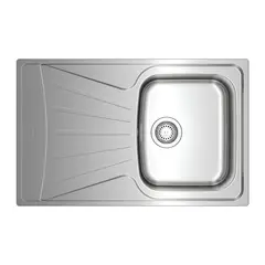 TEKA - Lavaplatos empotrado 1 Cubeta(s) 79x16x50 cm Acero inoxidable