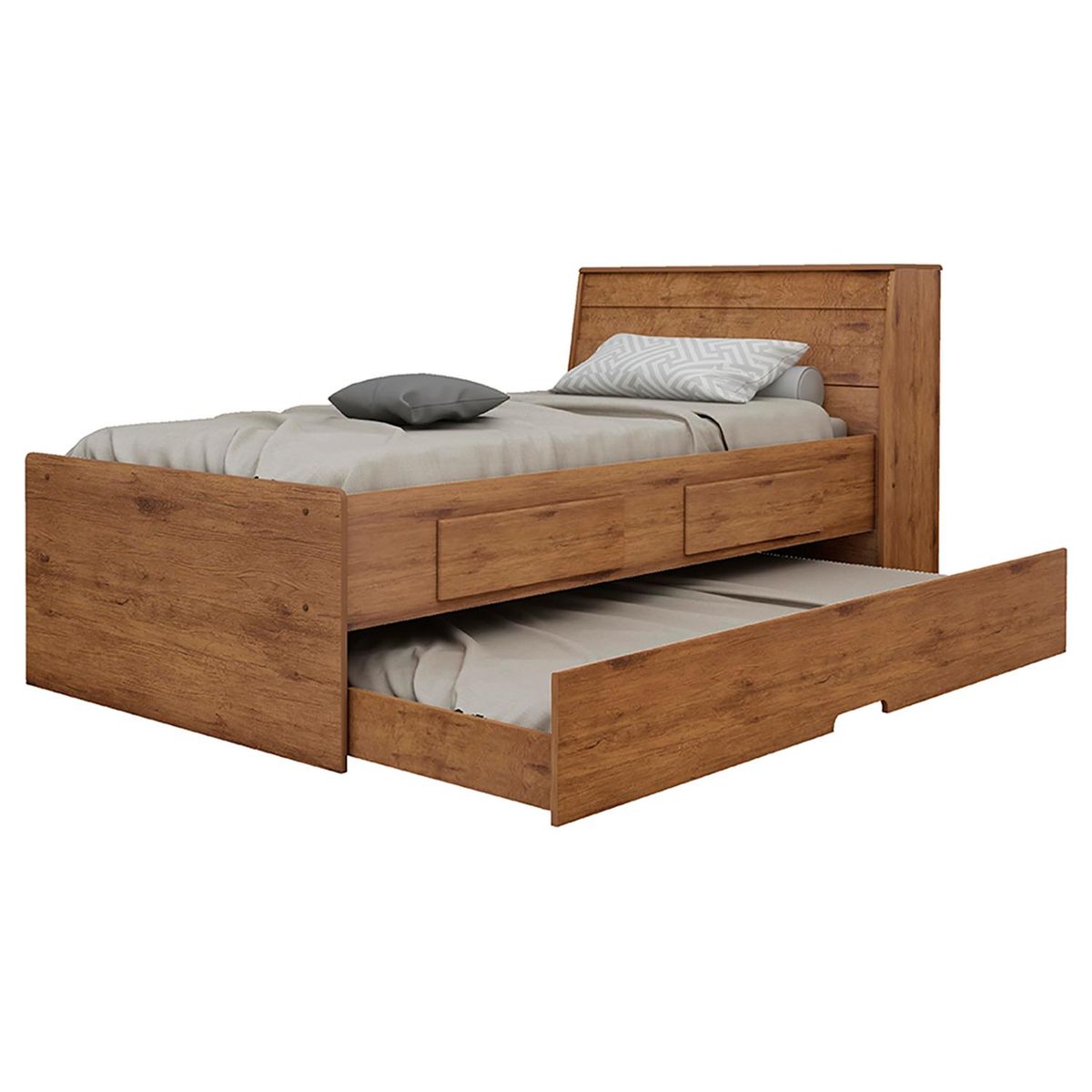 DECOCASA - Cama 1 plaza Nido Teen Café