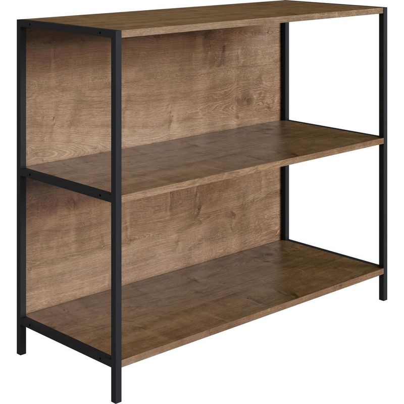 DECOCASA - Librero MDF 3 Nivel(es) 90x76x36 cm Café