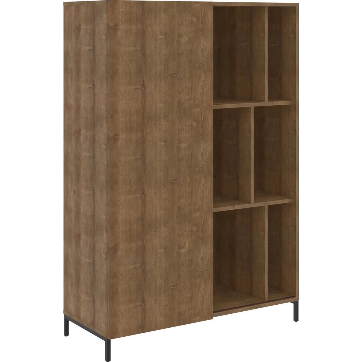 DECOCASA - Bar 90x132x36 cm Café