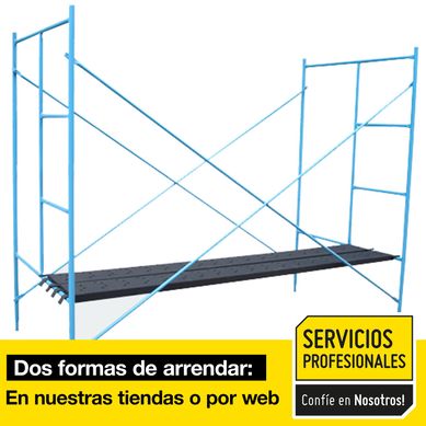 Arriendo de andamio estndar