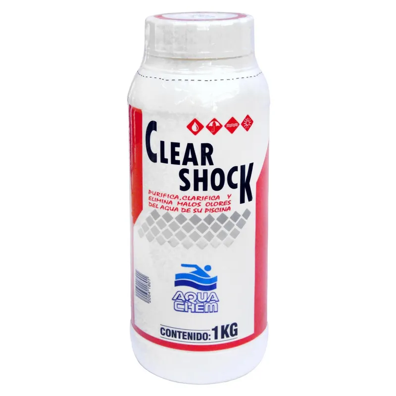 AQUACHEM - Mantenedor para Piscinas Granulado 1 kg Frasco (plástico/vidrio)