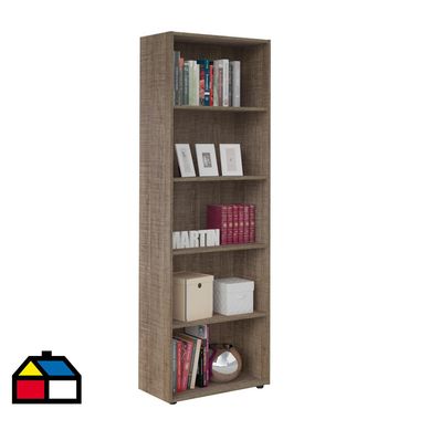 Estante 5 repisas 60x30x180 cm
