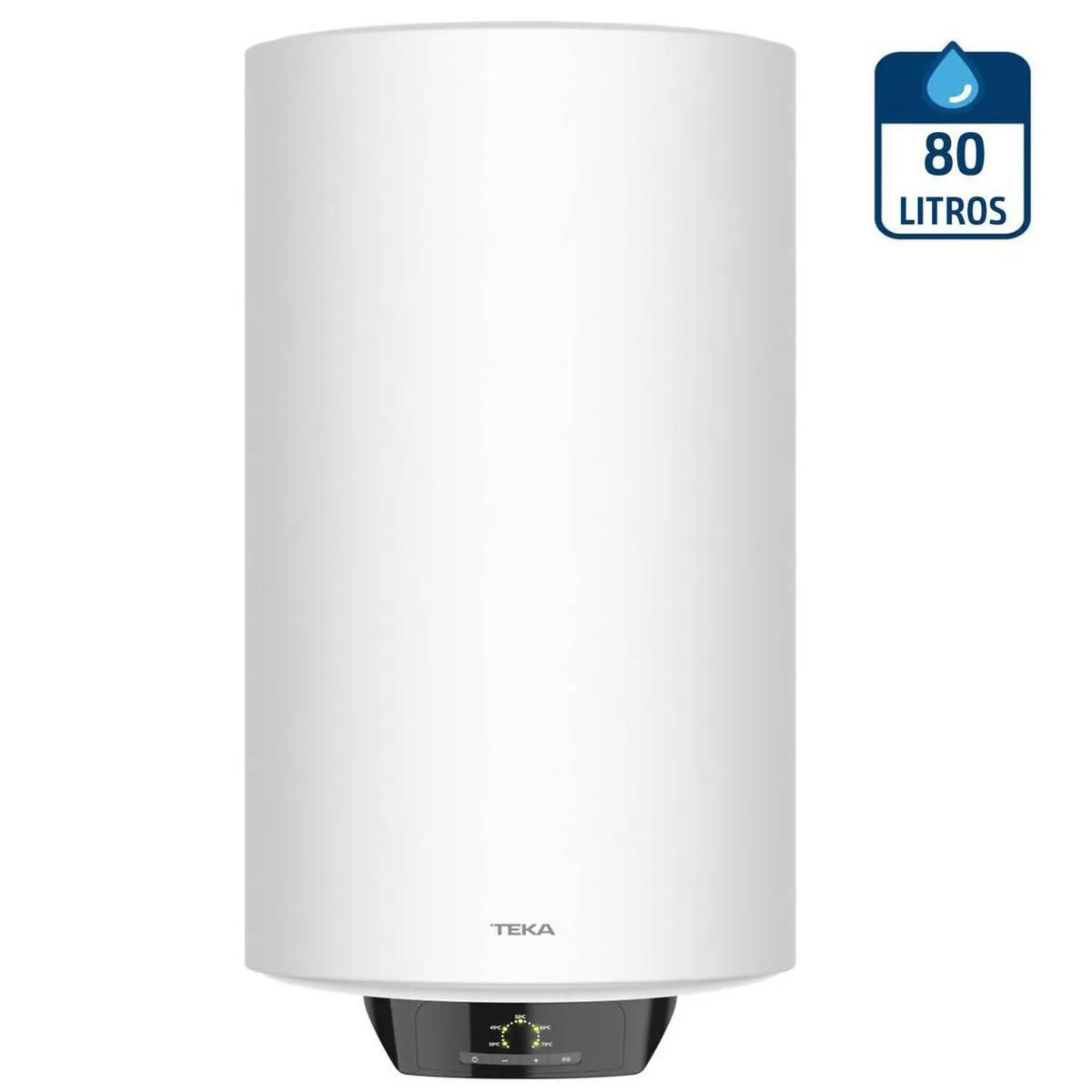 TEKA - Termo Digital Eco Vertical Eléctrico 80 Litros 1500 W de Muro