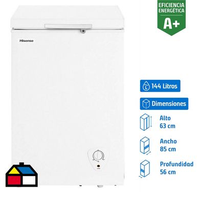 Freezer Horizontal 144 Litros Blanco FC-19DD