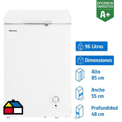 Freezer Horizontal 96 Litros Blanco FC-12DD