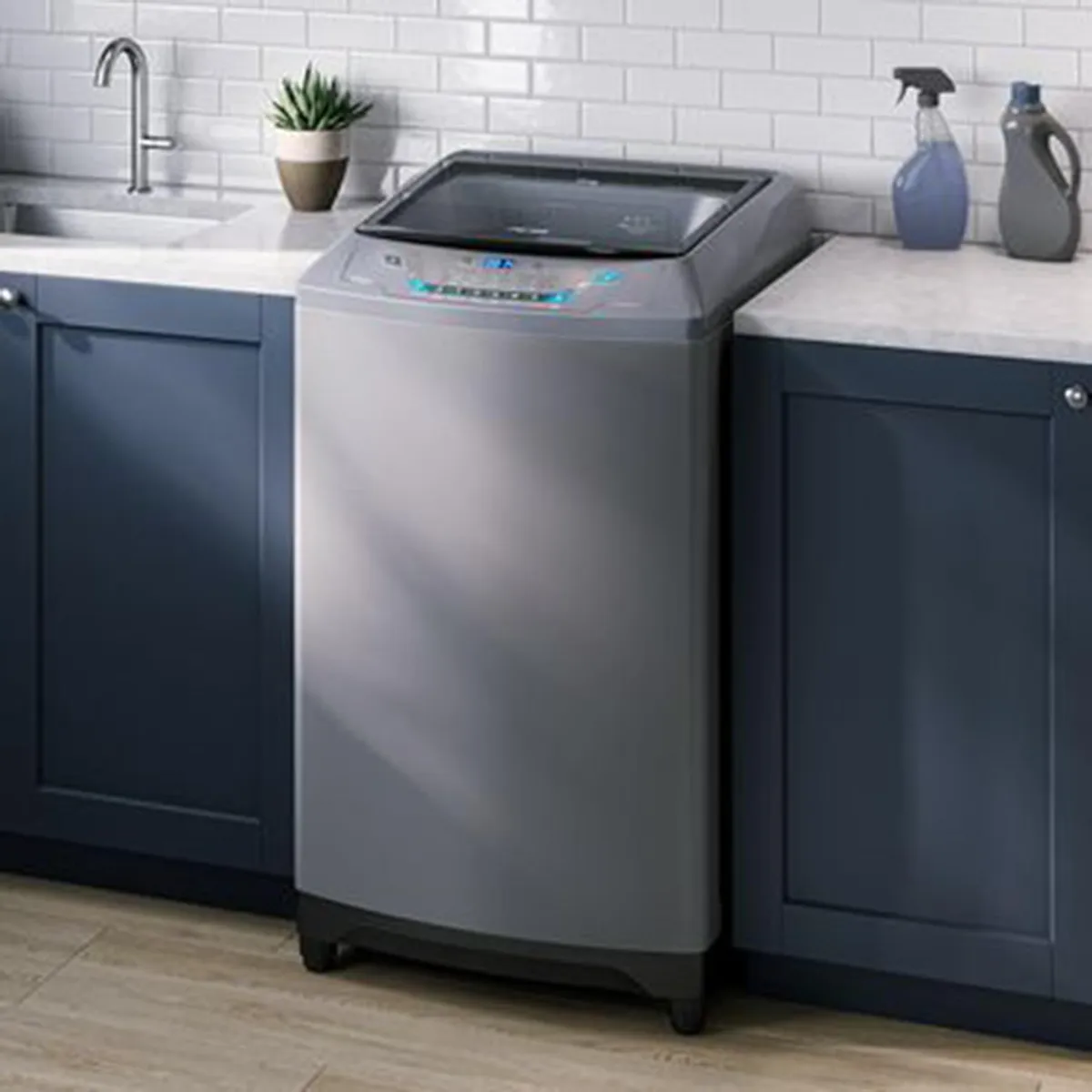 FENSA - Lavadora Carga Superior 16 kg Silver PREMIUM CARE 16SZ