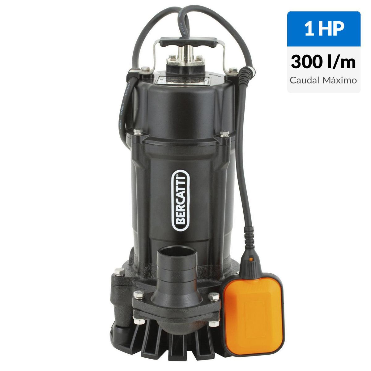 BERCATTI - Electrobomba sumergible 1 HP lodera