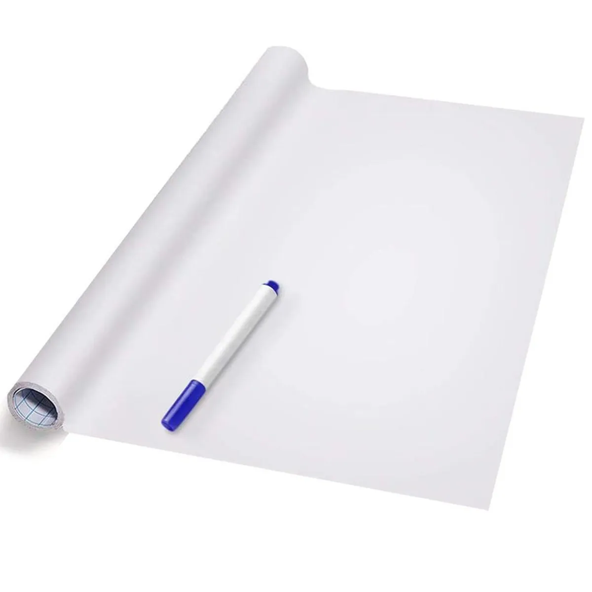 IMPORTADORA USA - Pizarra blanca adhesiva para muro 45x200 cm