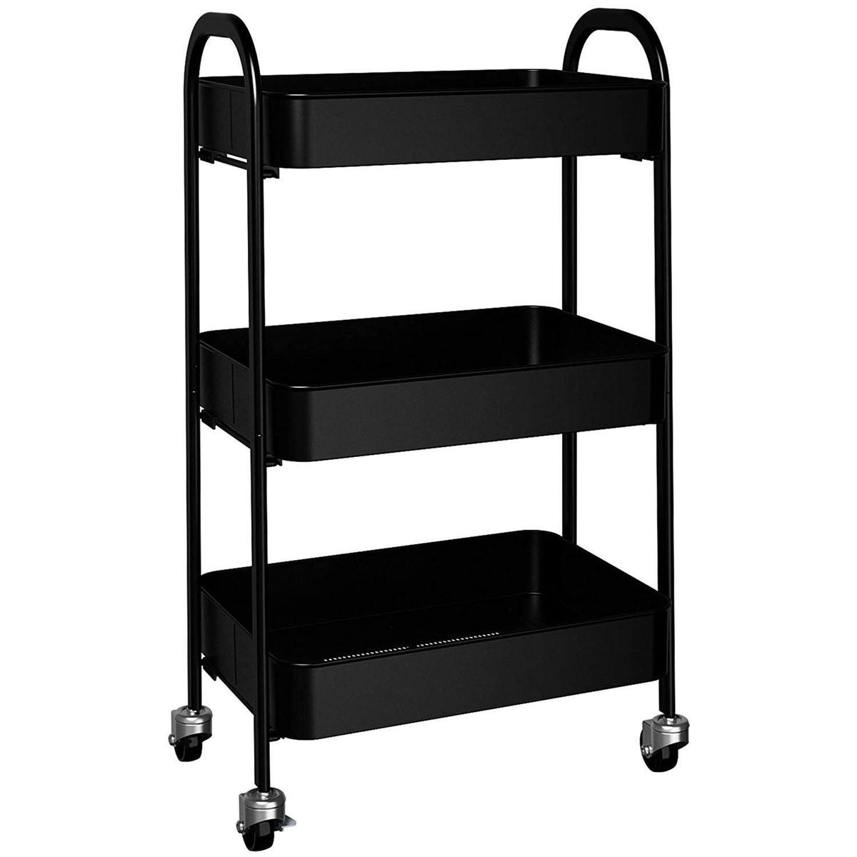 IMPORTADORA USA - Organizador Rodante 42x72x32 cm Negro