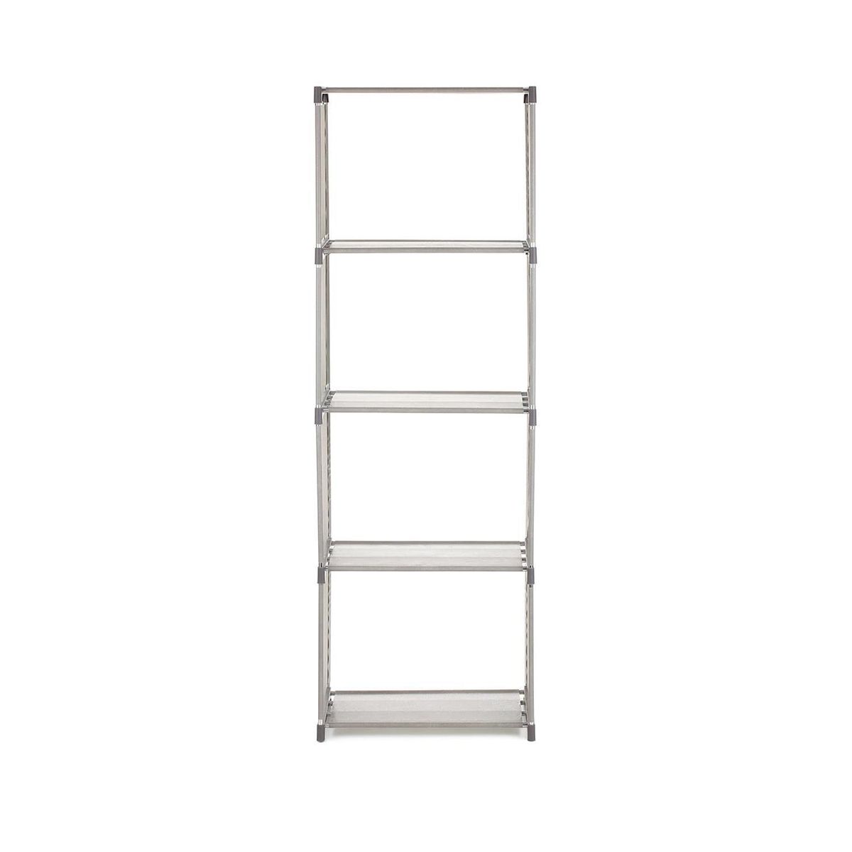 IMPORTADORA USA - Estante Metal 4 Nivel(es) 42x125x27 cm Gris