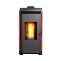 Estufa Pellet Hera + Rojo