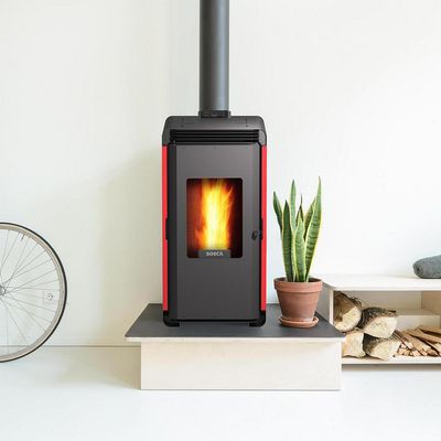 Imagen 2 del producto Estufa Pellet Hera + Rojo