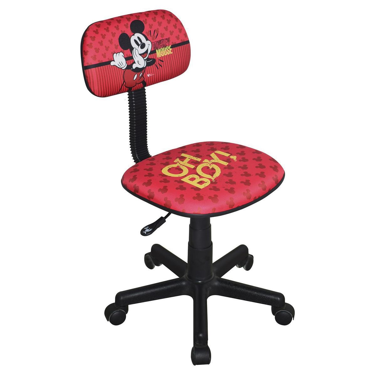 DISNEY - Silla Escritorio Infantil Mickey Rojo