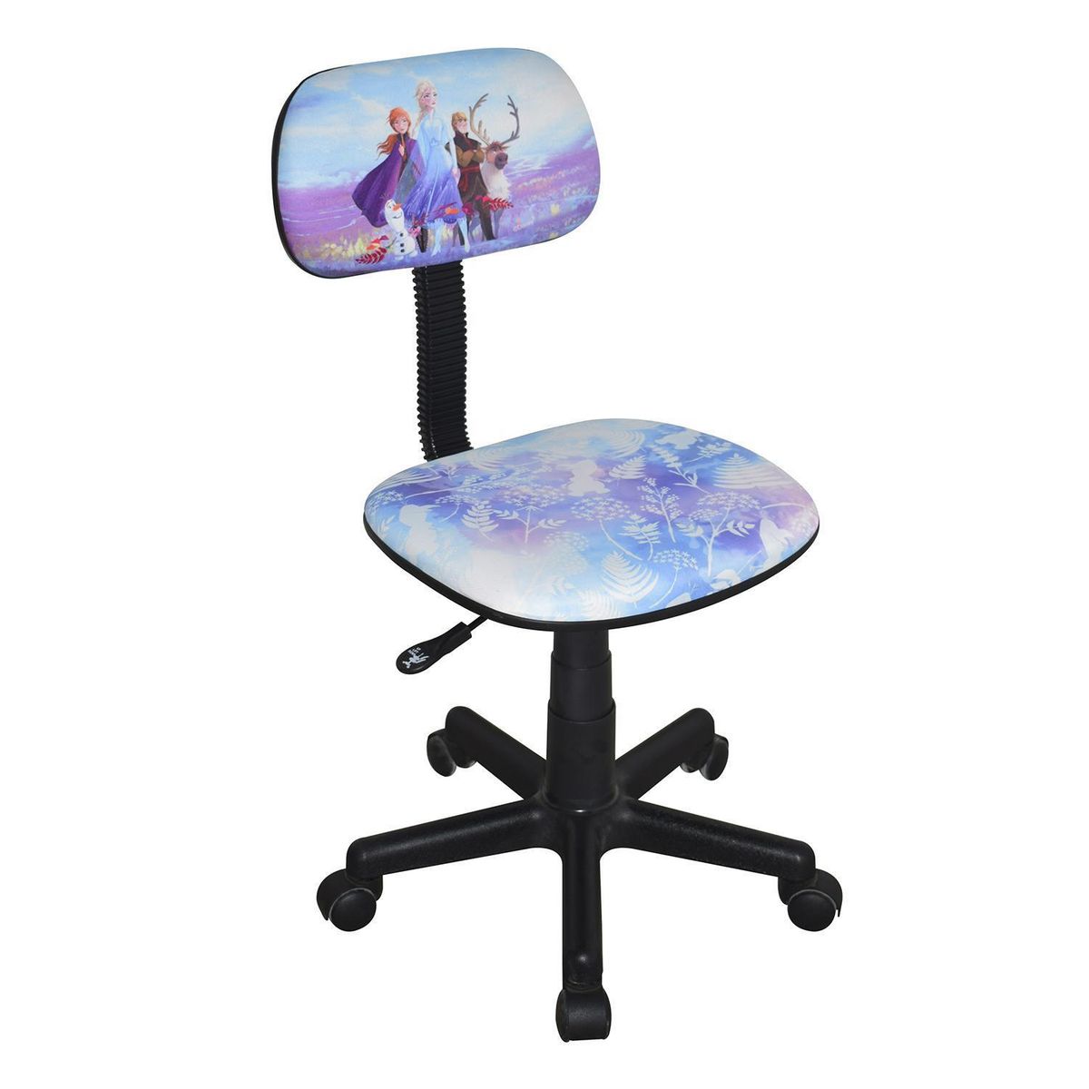 DISNEY - Silla Escritorio Infantil Frozen Celeste/morado