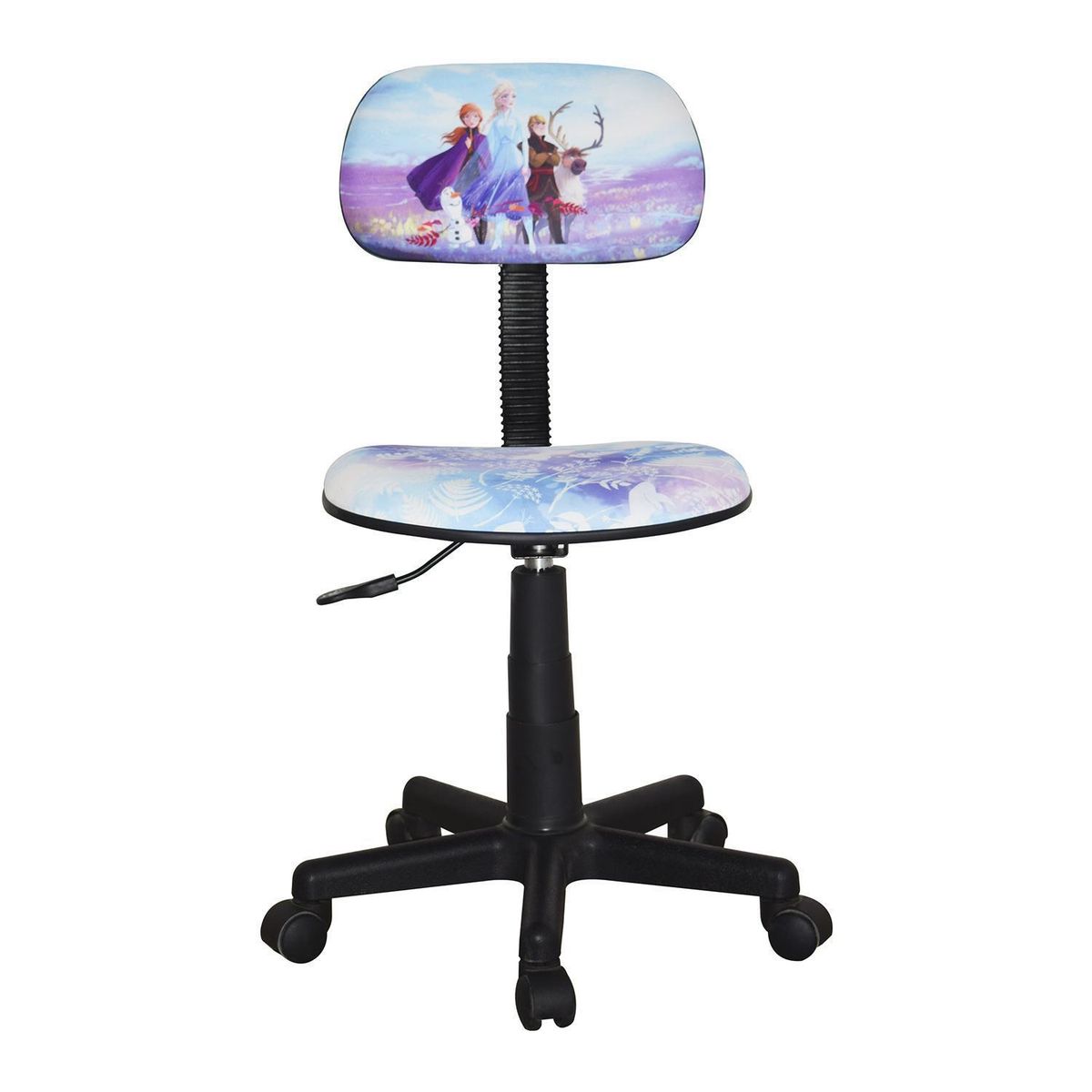DISNEY - Silla Escritorio Infantil Frozen Celeste/morado